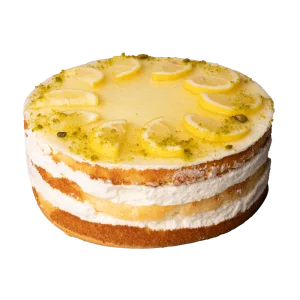Zitronen-Sahnetorte