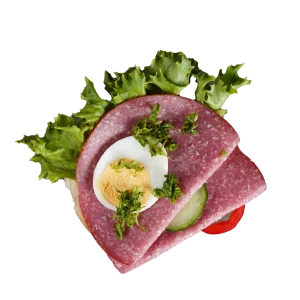 ½ Ofenfrisches Salami