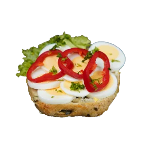 ½ Kürbiskern Ei