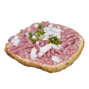 ½ Dinkelkrustie Zwiebelmett